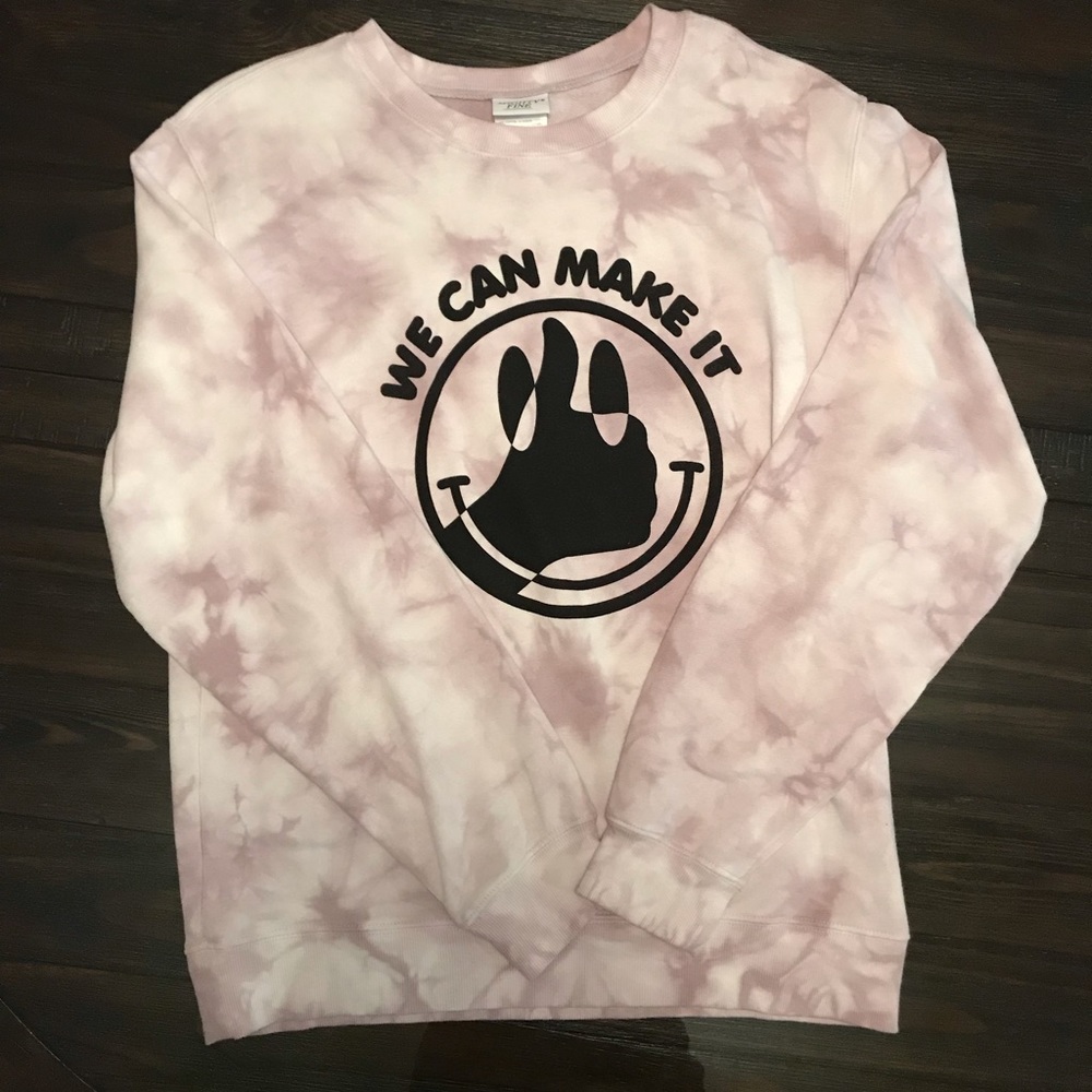 Mighty Fine We Can Make It Tye Dye Sweater - Picture 1 of 3